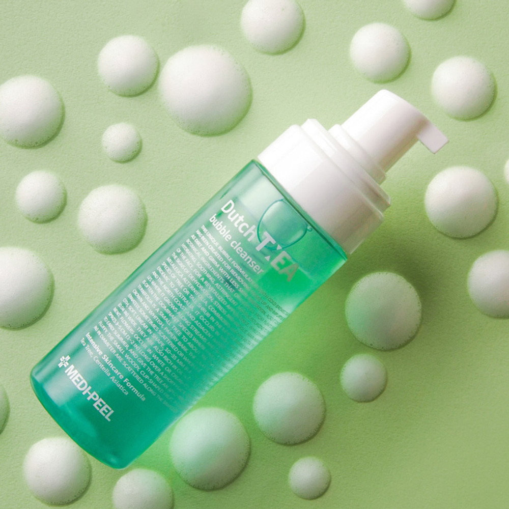 Medi-Peel Мягкая пенка-мусс с чайным деревом Dutch Tea Bubble Cleanser