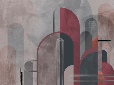 Дизайнерские обои Wall Street Deco