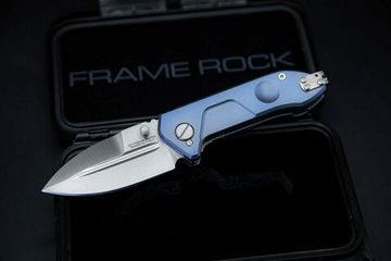 Нож Extrema Ratio Frame Rock  - сталь N690, рукоять синий титан