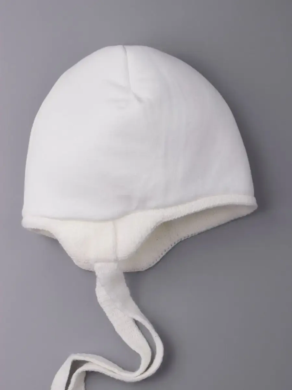 Шапка детская зимняя вязаная с ушками