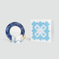 Чайная пара Farforite «Звонко» 250 мл в подарочной коробке