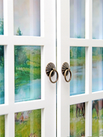 Панно со ставнями "Вид из окна" 37,5*49 см