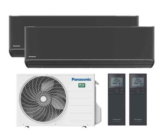 Мульти сплит-система Panasonic 2 x CS-XZ25ZKEW-H / CU-2Z50TBE
