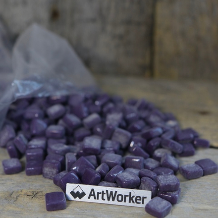 FLORY12 AW054 Стеклянная мозаика 12х12 мм 0,5 кг