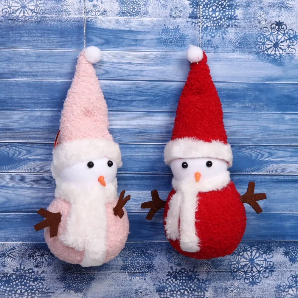 Снеговичок «Забавный костюмчик» 23х10 см, микс