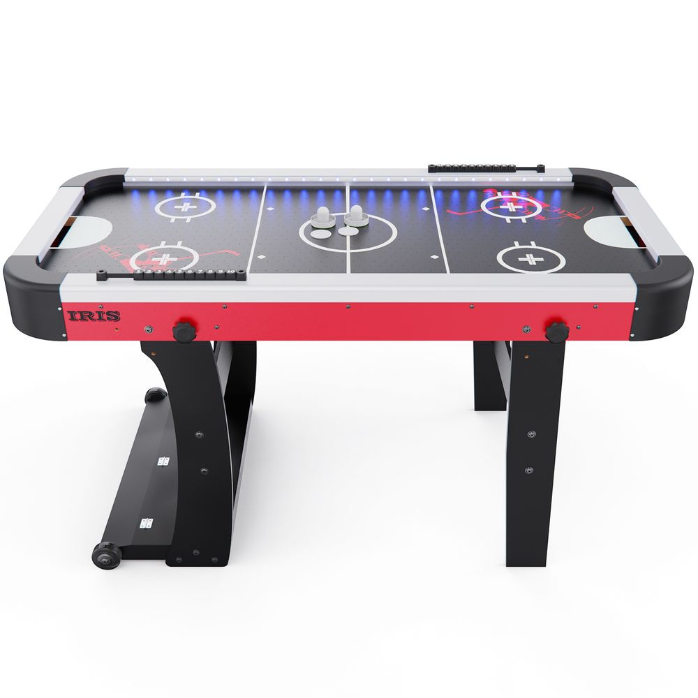 Игровой стол - аэрохоккей DFC ASTER 136 х 68 см, складной