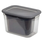 Набор ёмкостей для продуктов РЕСПЕКТ (0,8л+1,3л+2,3л) Графитовый