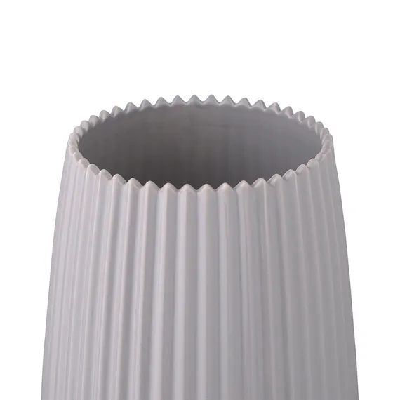 Ваза темно-серого цвета из коллекции edge, 20 см