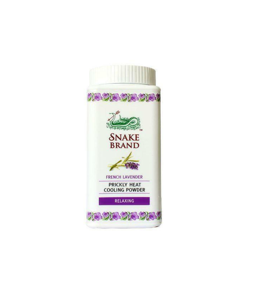 Охлаждающая Пудра-Тальк Snake Brand Расслабляющая Лаванда 50г