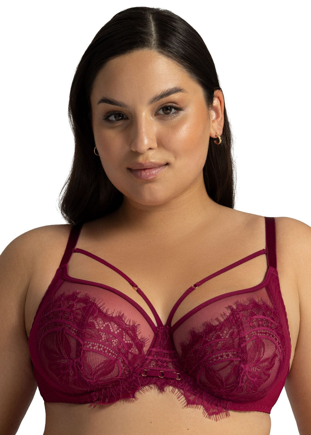 Бюстгальтер с мягкой чашкой Mystic (Размер: 75G) (Цвет: бордовый)
