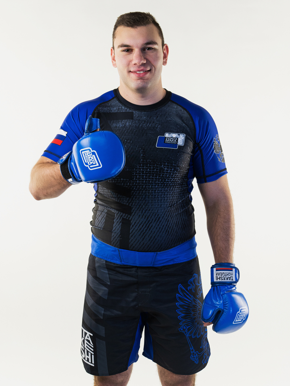 Рашгард с коротким рукавом TFG Союз  ММА Blue