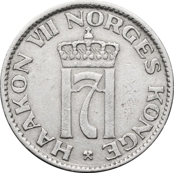 50 эре 1956 Норвегия