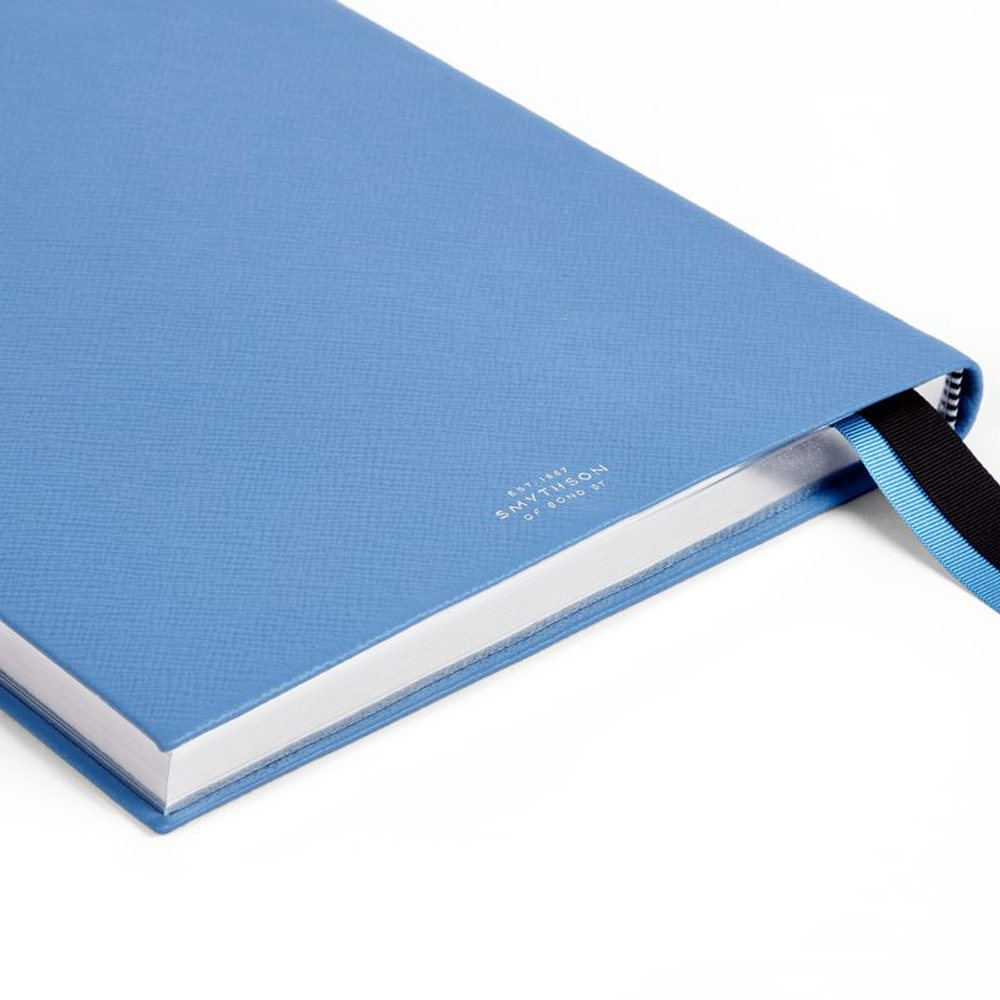 Smythson Ежедневник 2026 W1 Diary in Panama, Navy