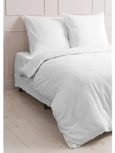 Постельное белье Евро Гофре крепированная ткань