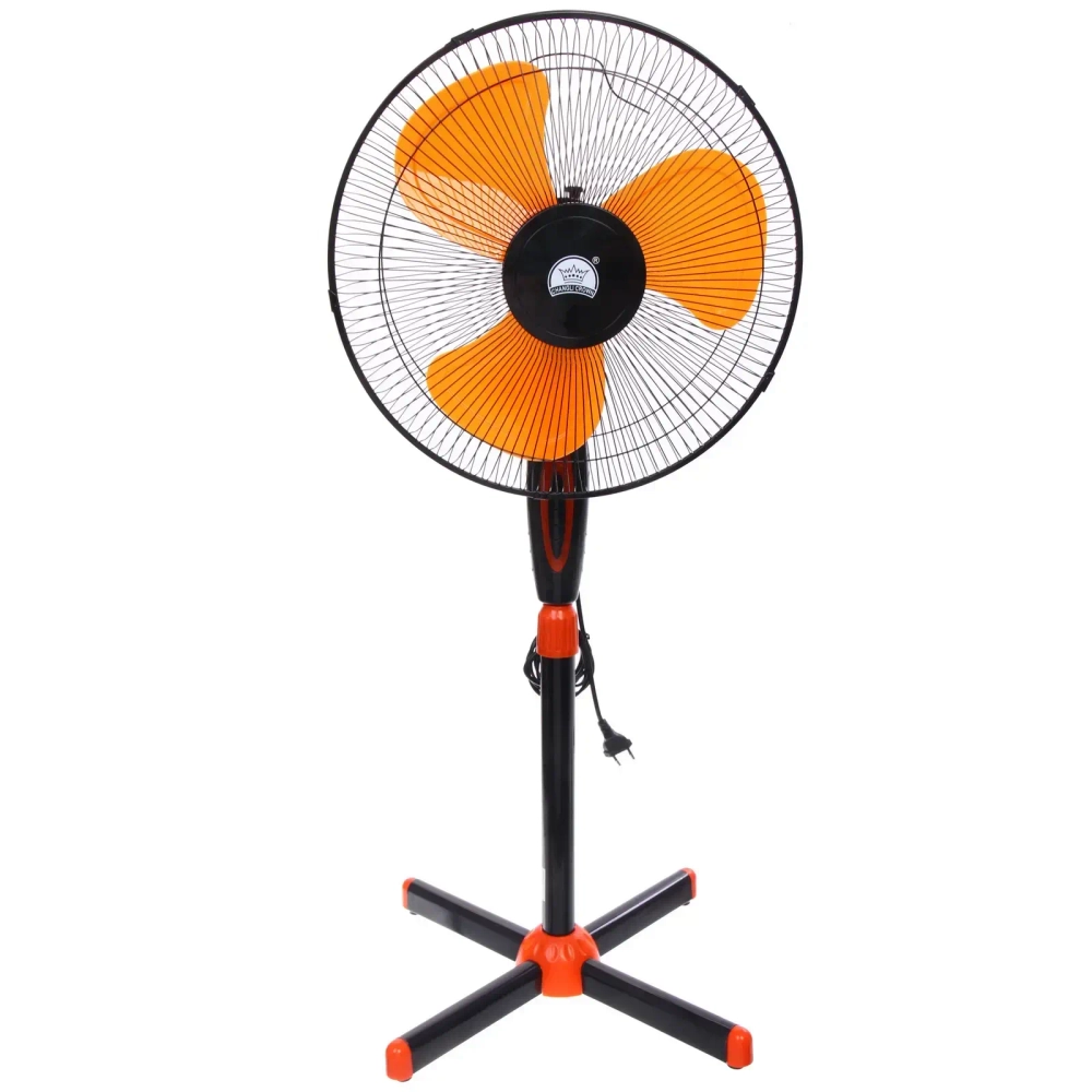 Вентилятор напольный «CHANGLI CROWN», 1619, черно-оранжевый