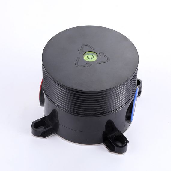 Смеситель ABBER Wasser Kreis AF8140B напольный для раковины, черный матовый