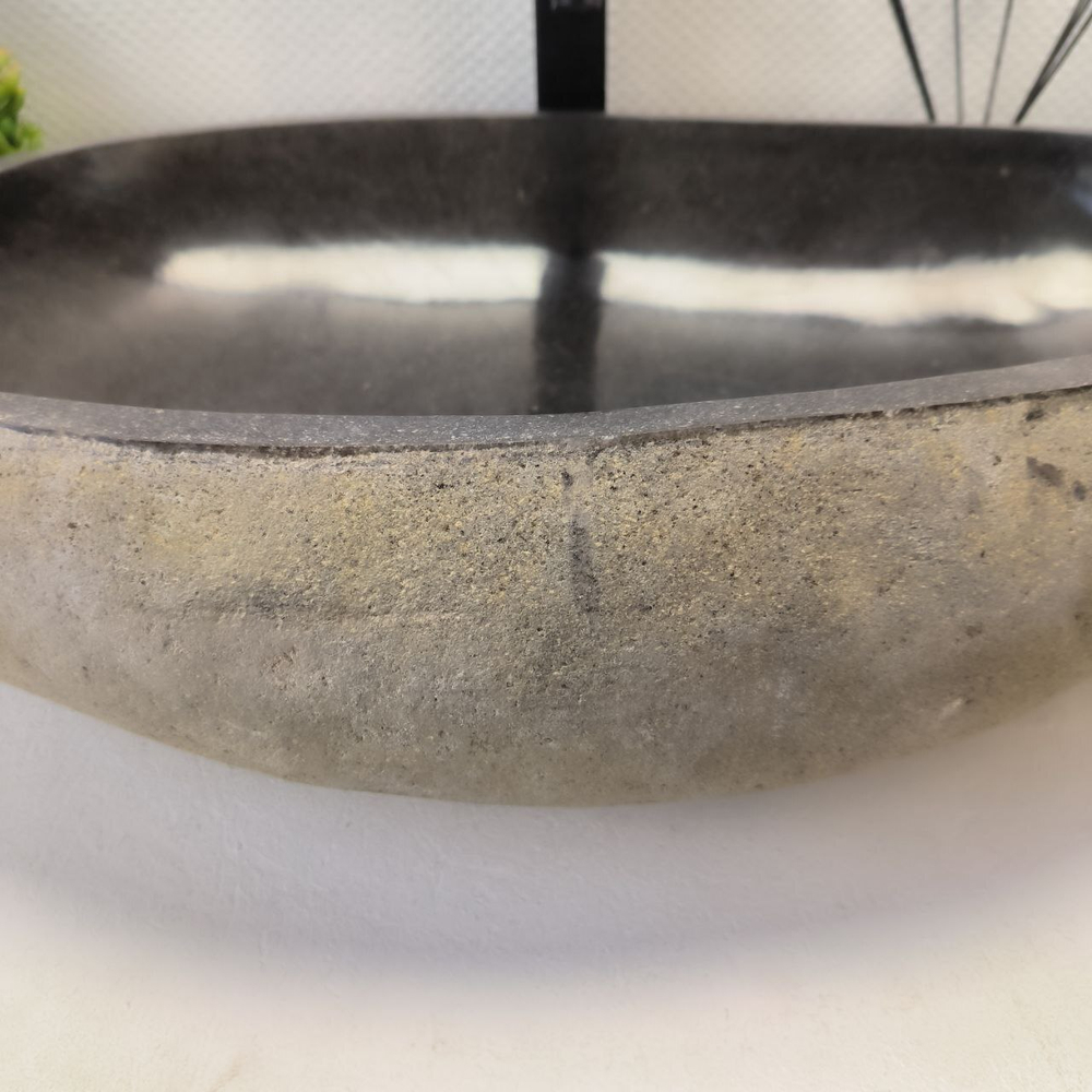 Раковина из речного камня RS-63501 (70*46*16) 0124