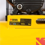 DENZEL BCV2300/100 компрессор воздушный 2.3 квт, ременный привод, 100 литров, 440 л/мин 58111