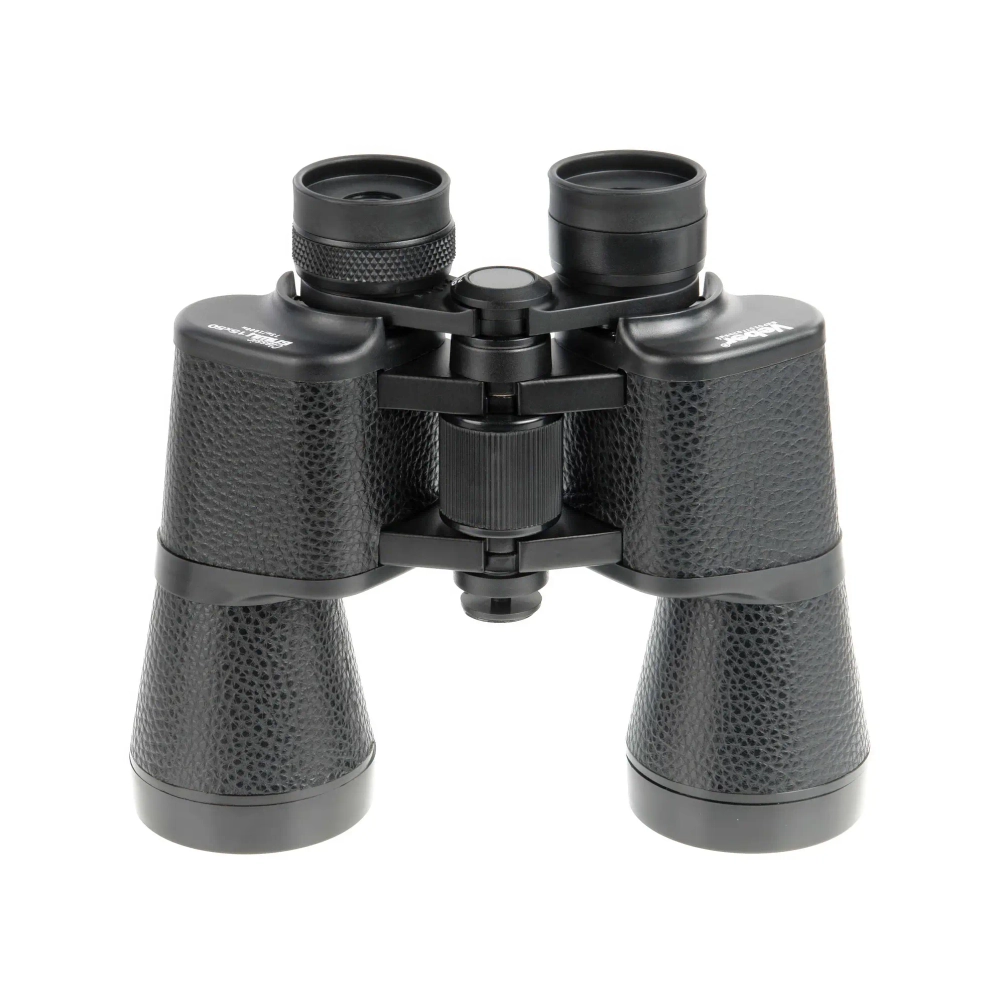 Бинокль Veber Classic БПШЦ 15x50 VL - вид спереди, центральный шарнир