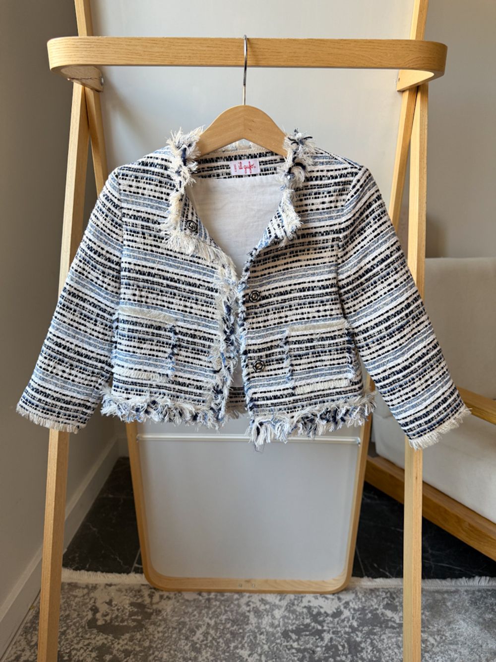 Хлопковый жакет Il Gufo, 104