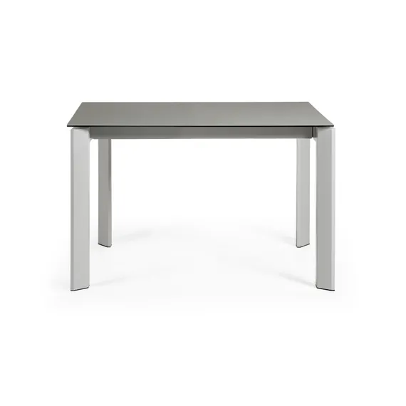 ATTA Стол 120 (180) x80 серый керамическая столешница