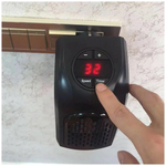 Обогреватель  настенный портативный Handy Heater, черный, пульт управления