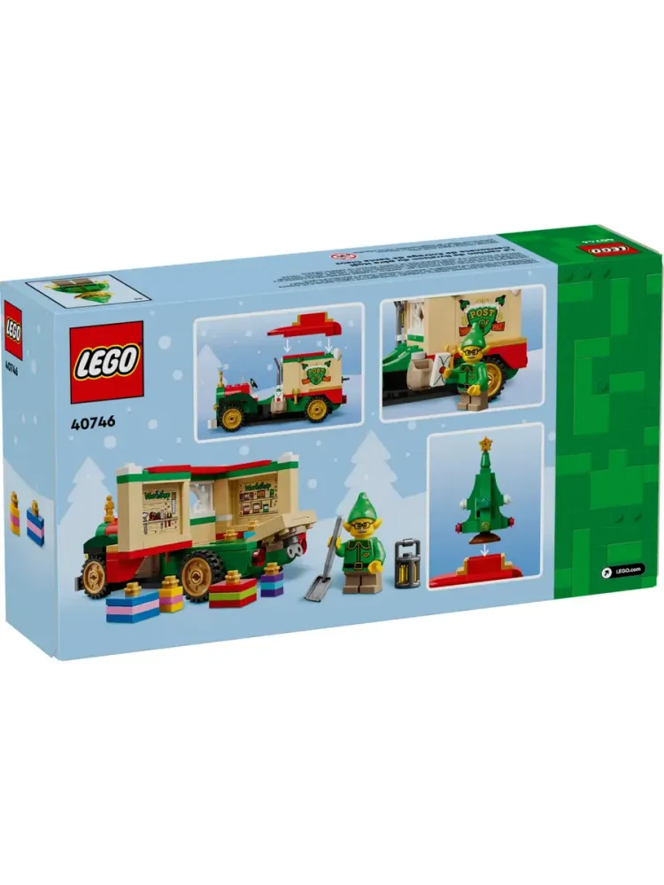 Конструктор новогодний 40746 Грузовик Санта-Клауса