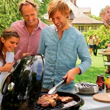 Угольный гриль Weber Performer Deluxe GBS, 57 см, чёрный