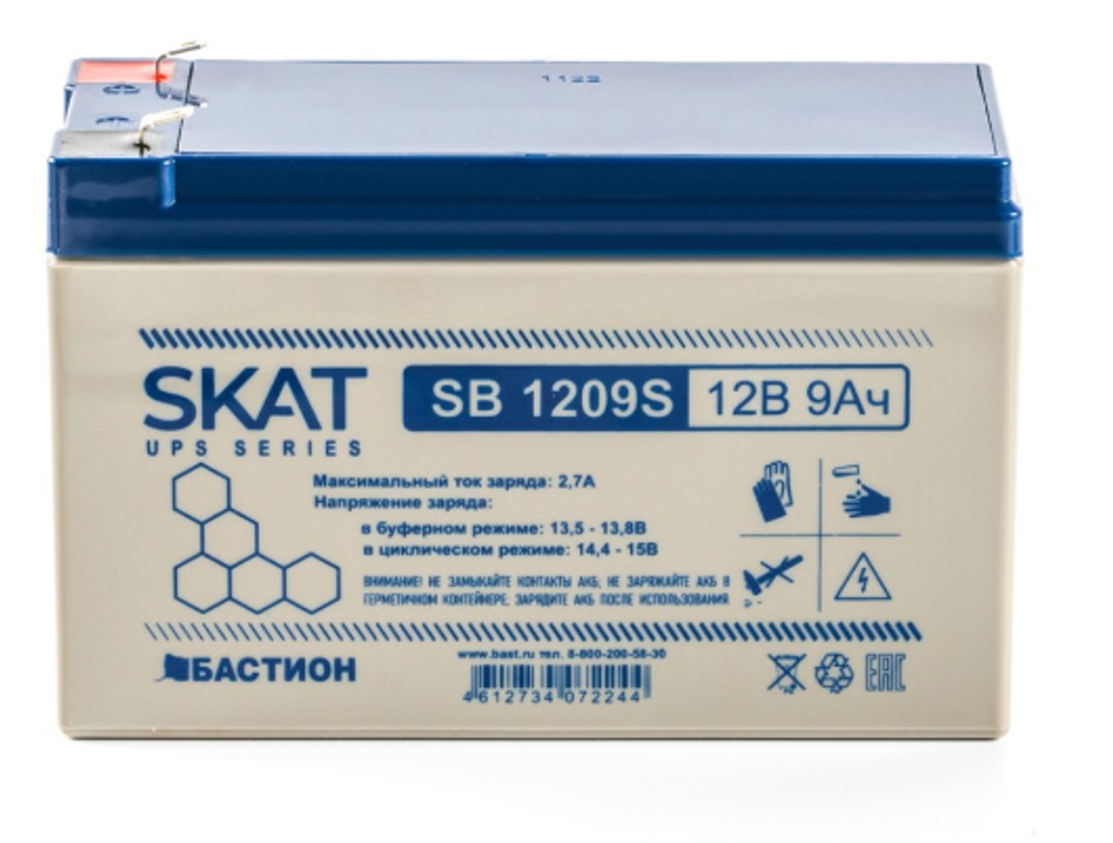 Аккумулятор  Бастион SKAT SB 1209S