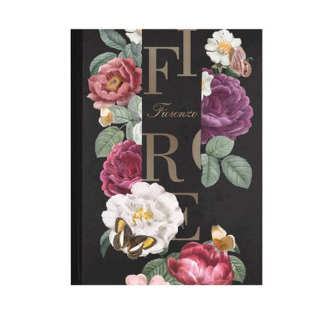 Ежедневник А5 н/д 80 л. ФЛОРЕНЗО Цветочный вернисаж (253134)