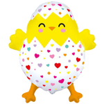 Шар Фольгированный Цыпленок в скорлупе (Желтый)