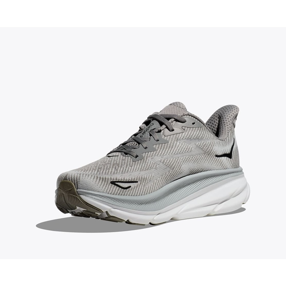 Кроссовки мужские HOKA M CLIFTON 9 WIDE Harbor Mist / Black
