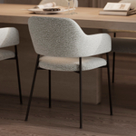 Стул wendy, букле, серый