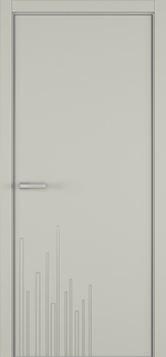 Межкомнатная дверь Zadoor Art-Lite ПГ Rain