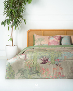 Комплект постельного белья двуспальный Mehr Gardoon Hermodr 8 предметов 130220268 Иран