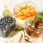 Контейнер для фруктов/овощей 250гр (ПЭТ) с крышкой (125*95*75) 480шт/кор. 250 ЮПРКФ