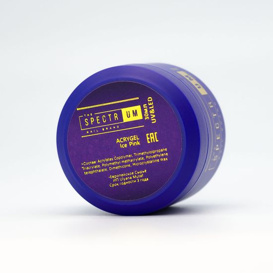 Акригель Spectrum Ice Pink 30 мл.
