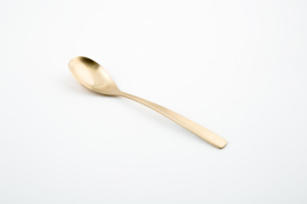 Ложка десертная цвет шампань COMAS BCN COLORS 18% CHAMPAIGNE