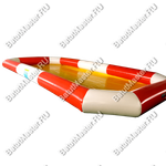 Прямоугольный надувной бассейн "Полосатик" 8*4*0.65 м