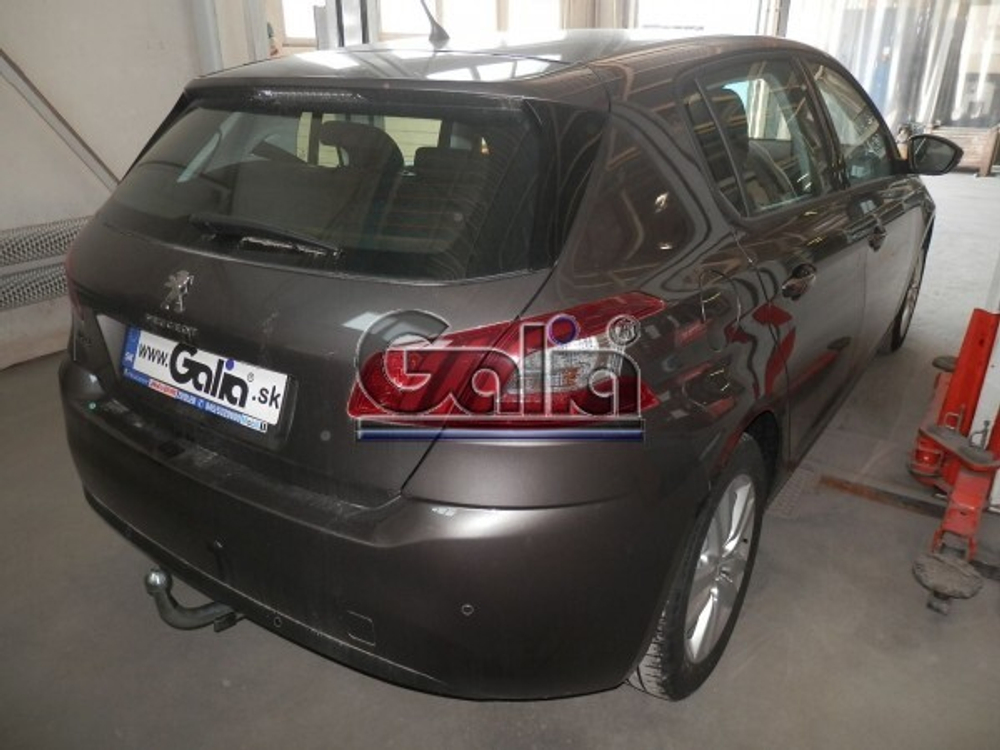 Фаркоп оцинкованный Galia C068C для Citroen C4 Picasso, C4 Grand Picasso 2013-, Peugeot 308 хетчбек, универсал 2013-(паспорт и сертификат в комплекте)(без электрики)