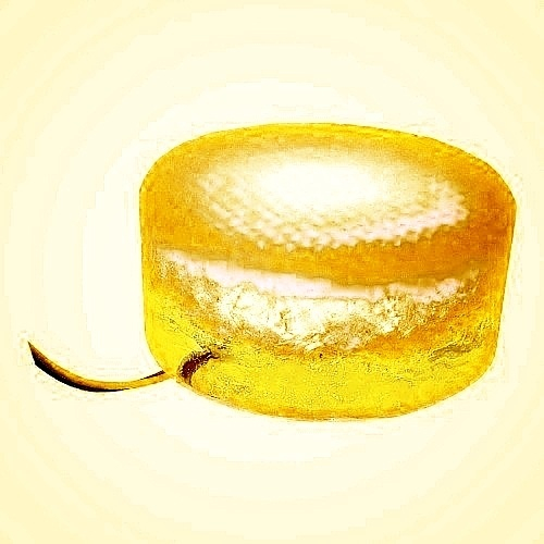 Светодиодная круглая брусчатка 10*5 теплый белый