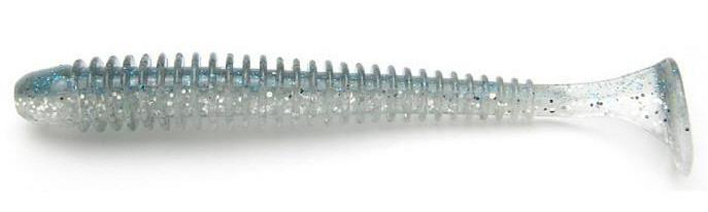 Приманка силиконовая Keitech Swing Impact 4" #EA16T Cotton Candy Blue FLK