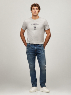 Футболка Tommy Hilfiger Tommy Heritage Logo Grey Heather