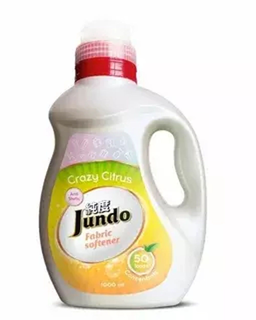 JUNDO Кондиционер для стирки белья 1л "Crazy Citrus"*12