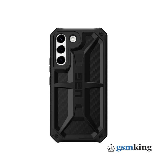 UAG Monarch Series Case for Samsung Galaxy S22 Carbon Fiber (Чёрный)213421114242