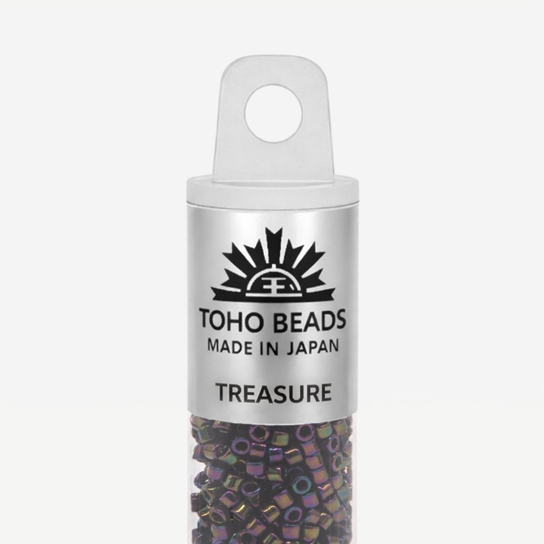 Японский бисер TOHO Treasure (№85), металлизированный, непрозрачный глянцевый