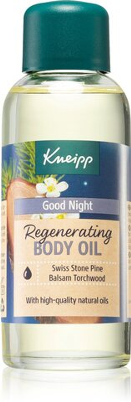 Kneipp Good Night - масло для тела на ночь /  Swiss Stone Pine & Balsam Torchwood 100  ml  / GTIN 4008233161921