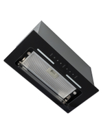 Вытяжка кухонная LedyDC-60GT (BLACK) черный, D150мм,1100м3/ч, полновстраиваемая, ИНВЕРТОРНЫЙ Мотор 110Ватт (Энергетическая эфф-ть класс А+), стекло 60см, сенсорное управление + управление жестами (MACBI)