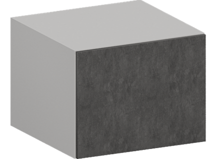 Кухня Модуль ШВГ 619 Белый / Бетон