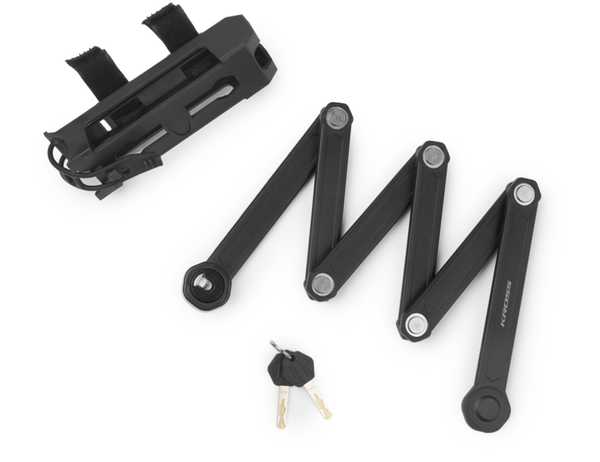 Велозамок секционный Kross KZF 300 5*80MM